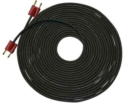 RapcoHorizon H16-50BB 16 gauge, Banana to Banana, 50' Speaker Cable