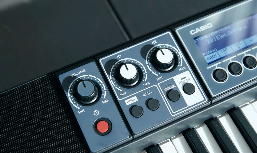 Casio CT-S500 Portable Keyboard - With AC Adapter, Wireless Bluetooth Adapter and Music Rest