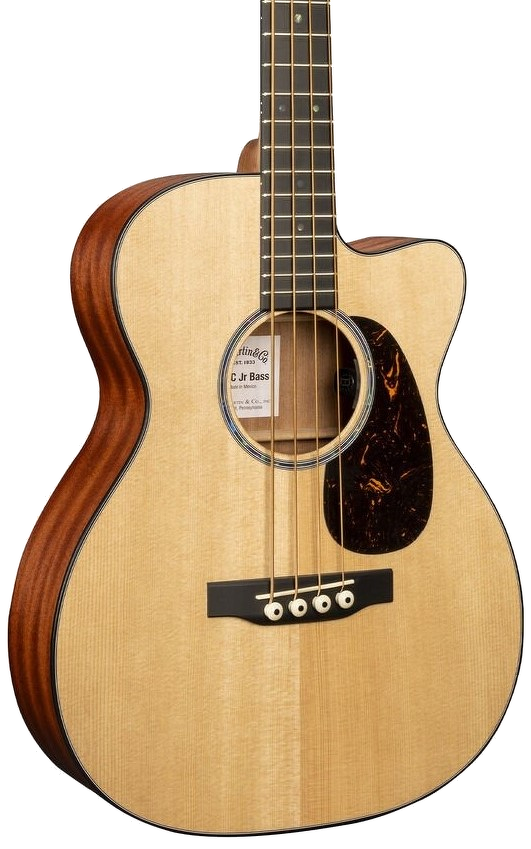 Martin 000C Jr-E Acoustic Electric Bass Guitar - Natural