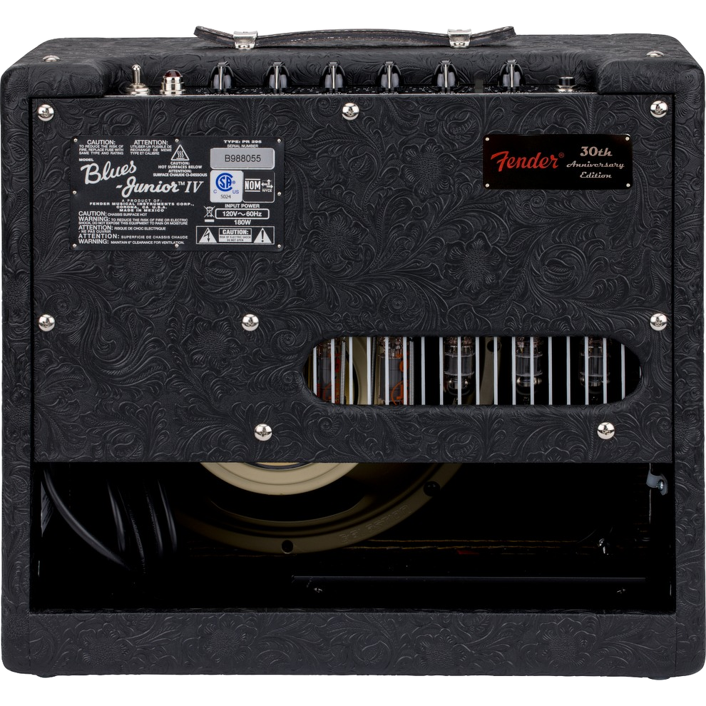 Fender Blues Junior IV 30th Anniversary Guitar Amplifier - Black Western 3