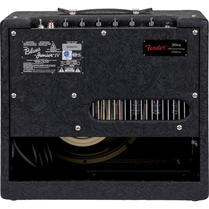 Fender Blues Junior IV 30th Anniversary Guitar Amplifier - Black Western 3