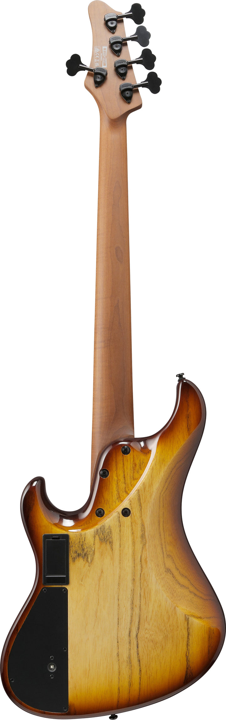 Ibanez MDM1305NAB 5-String Electric Bass Guitar - Natural Stained Amber Burst 7