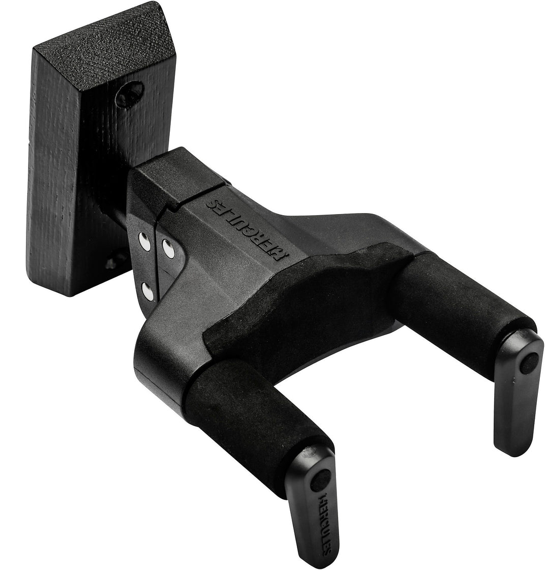 Hercules GSP38WBBKPLUS Black ABS Wall Mount Guitar Hanger with Auto Grip System