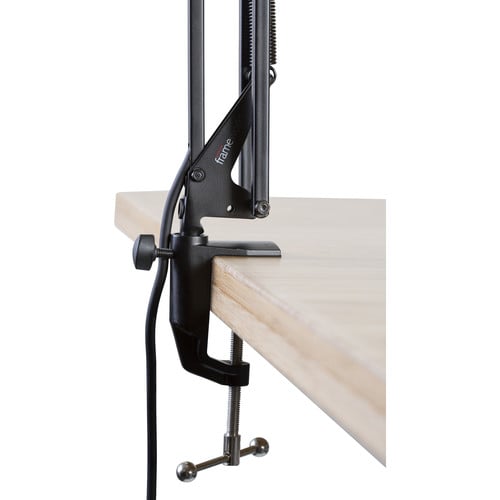 Gator Frameworks Desk-Mounted Broadcast/Podcast Boom Mic Stand
