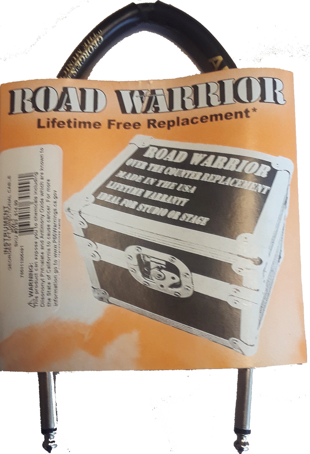 Road Warrior RW-1 1-Foot Instrument Cable