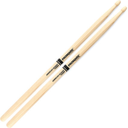 Promark American Hickory 5B Wood-Tip Drum Sticks