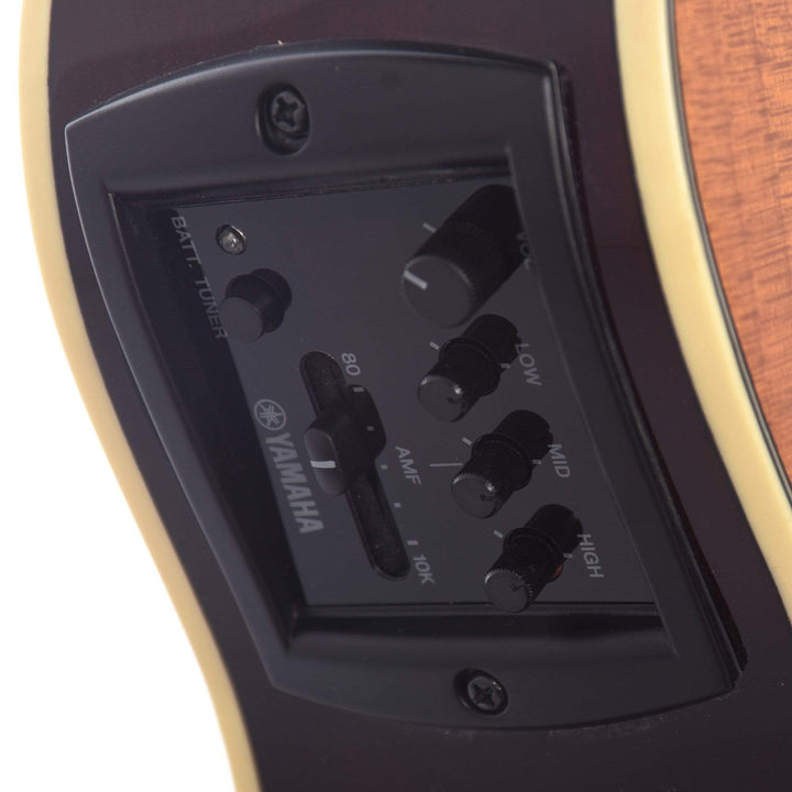 Yamaha APX600FM Thinline Acoustic Electric Guitar - Flame Maple Amber