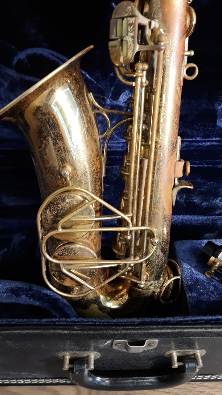 Used Martin Committee A190 1948 Alto Saxophone w/Case & Mouthpiece 2