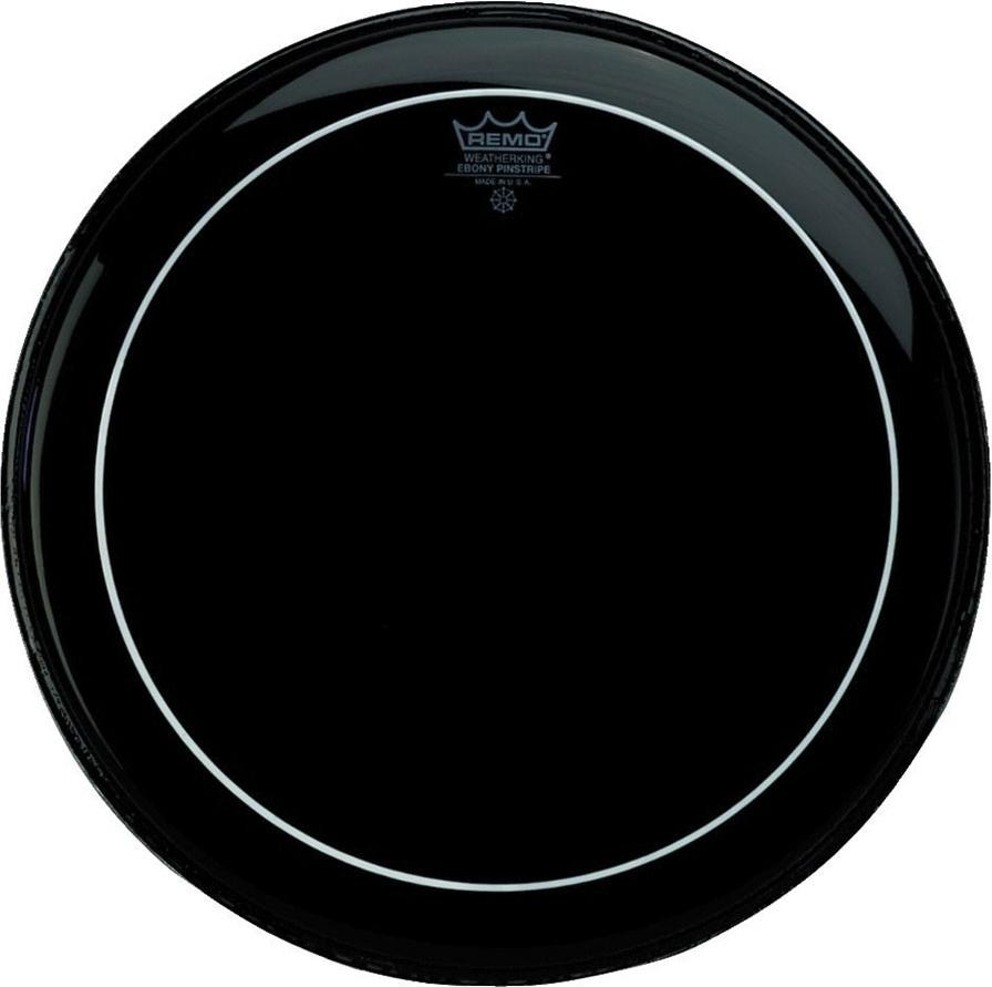 Remo 13" ES0613PS Ebony Pinstripe Drum Head