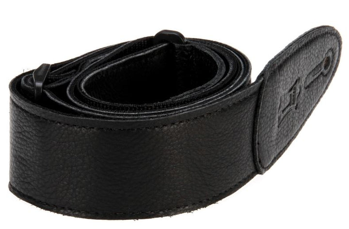 Levy M7GP-BLK 2" Leather Guitar Strap