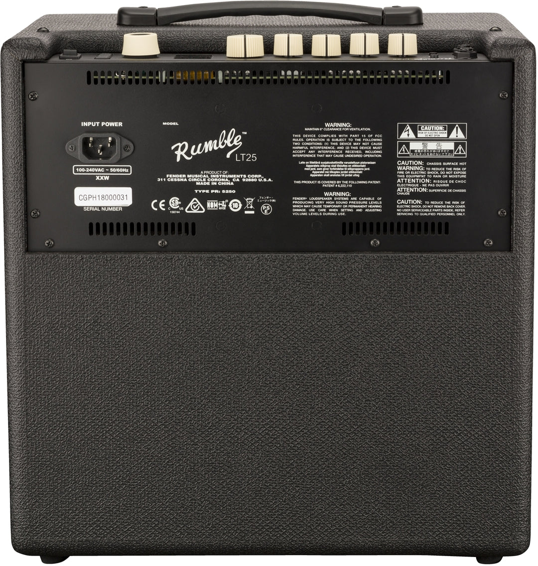 Fender Rumble LT25 Digital Bass Amplifier 2