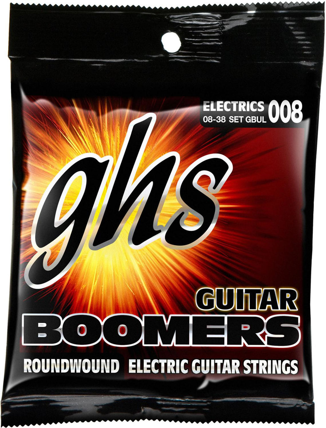 GHS GBUL Boomers Extra Electric Guitar Strings 8-38