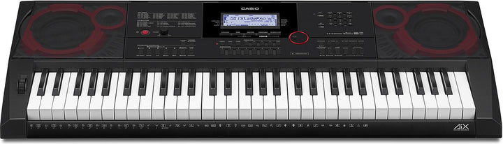 Casio CT-X3000 61 Portable Keyboard with Touch Response & AC Adapter (Black)