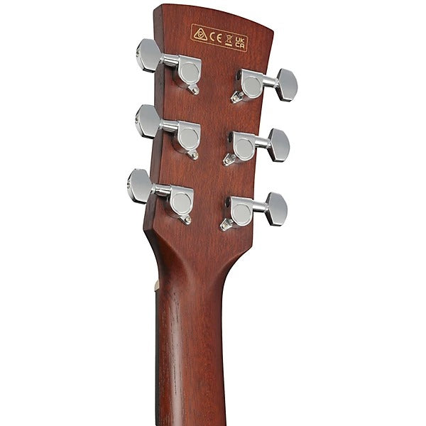 Ibanez PJ50EOAH Acoustic Electric Guitar - Open Pore Vintage Amber Sunburst 4