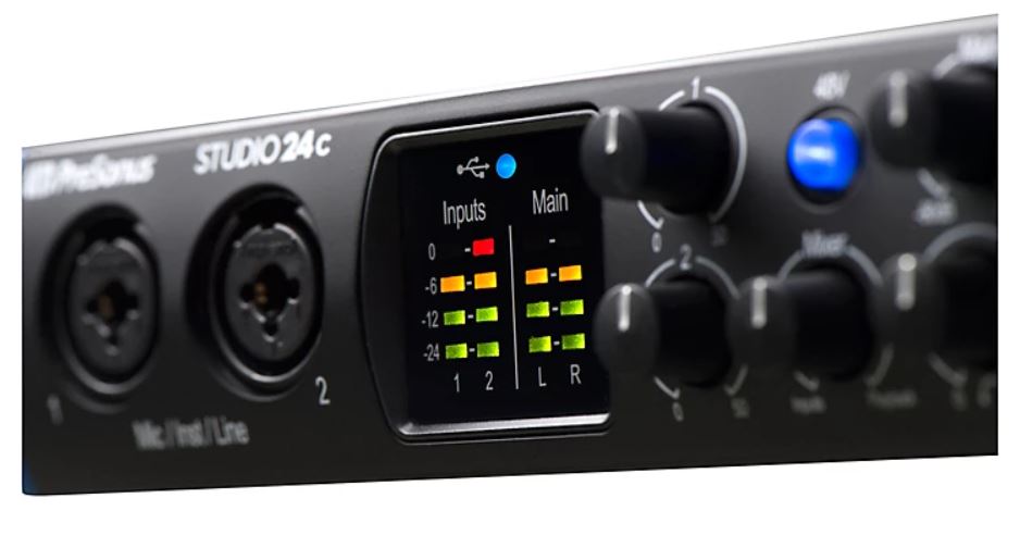 Presonus Studio 24c USB-C Audio Interface