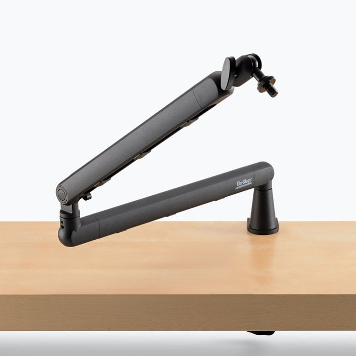 OnStage MBS-LP1 Low Profile Broadcast Boom Arm - Black 6