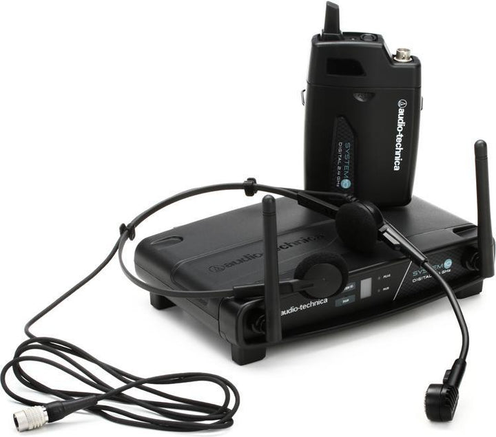 Audio Technica ATW-1101/H System 10 Digital Wireless System with PRO8HEcW Headset