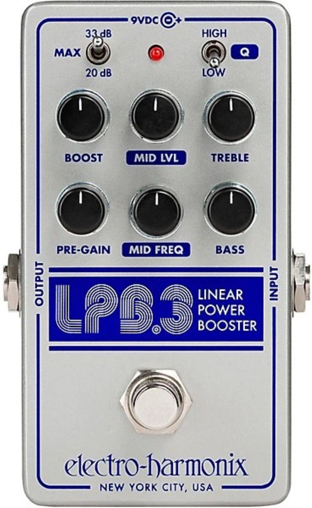 Electro Harmonix LPB-3 Linear Power Booster & EQ Pedal