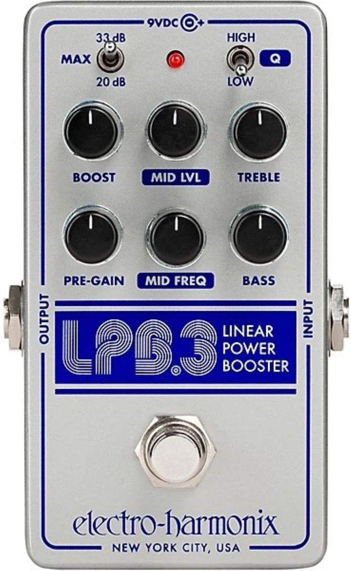 Electro Harmonix LPB-3 Linear Power Booster & EQ Pedal