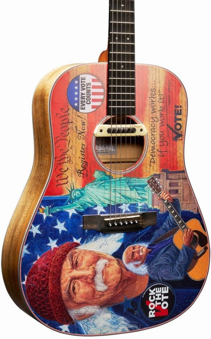 Martin D-11e Rock the Vote Acoustic Electric Guitar