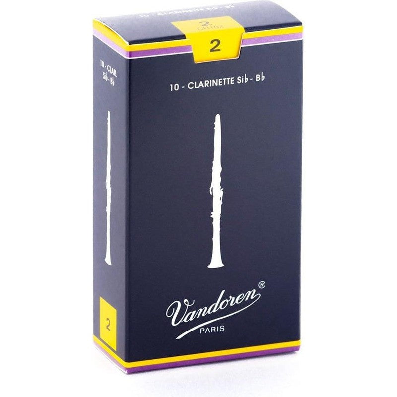 Vandoren 2.0 Traditional Clarinet Reeds (Box of 10)