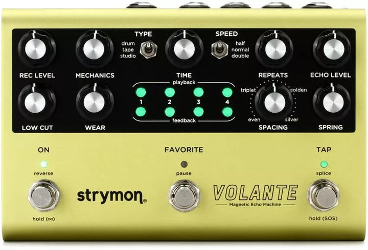 Strymon Volante Magnetic Drum & Tape Echo Delay Pedal