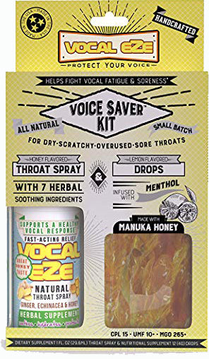 Vocal Eze Voice Saver Kit Lemon
