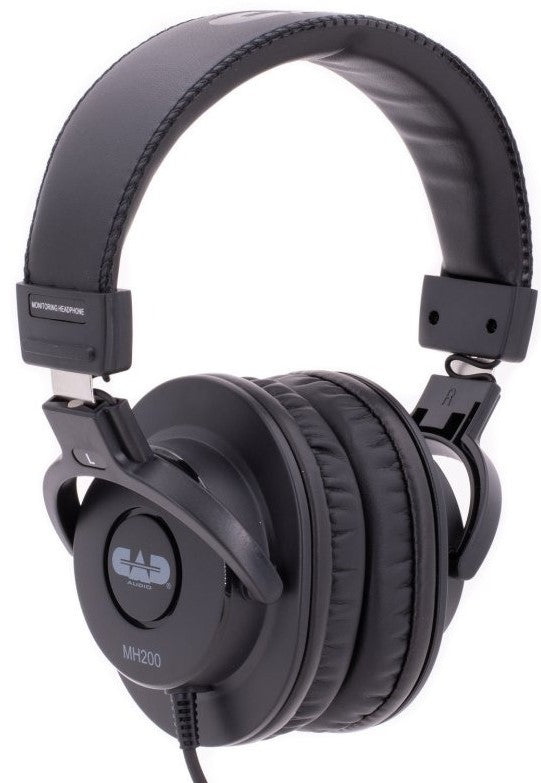 CAD MH200 Closed-Back Studio Headphones - Black