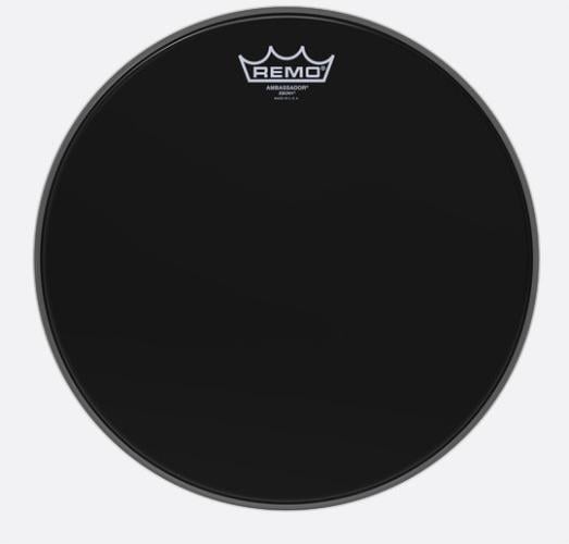 Remo 13" Ebony Ambassador Drum Head