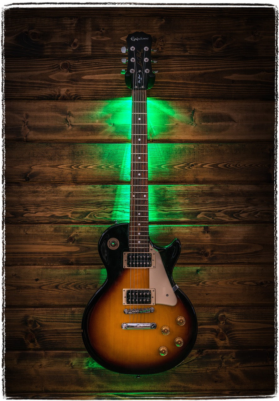 MuzicLight MZW104 Guitar Wall Hanger | Backlit - Green