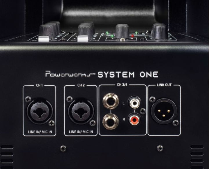 Powerwerks PWRS1 3-Chan Powered Column Array System & Subwoofer - With Bluetooth
