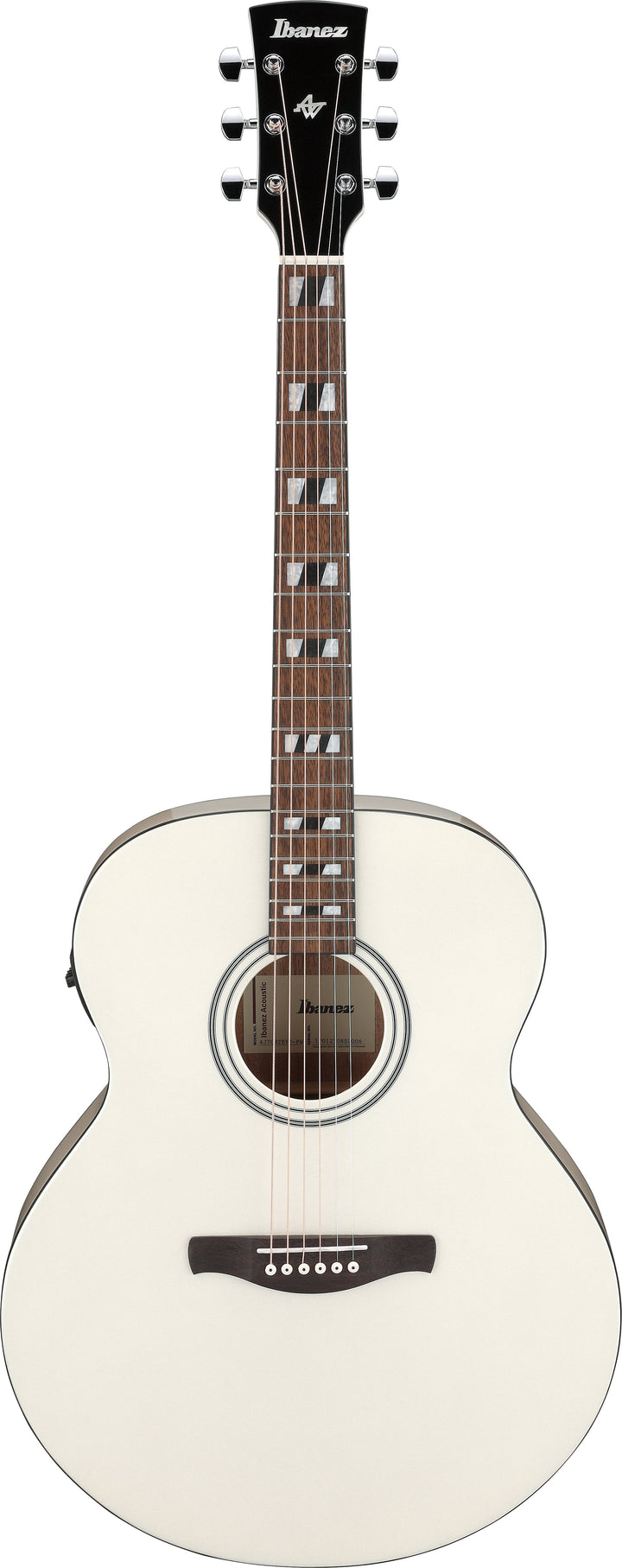 Ibanez AJ70M2EPW Acoustic Electric Guitar - Pearl White High Gloss 8