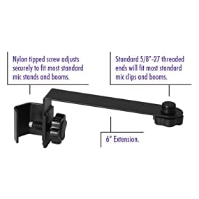 Onstage MY550 Microphone Attach Clamp On