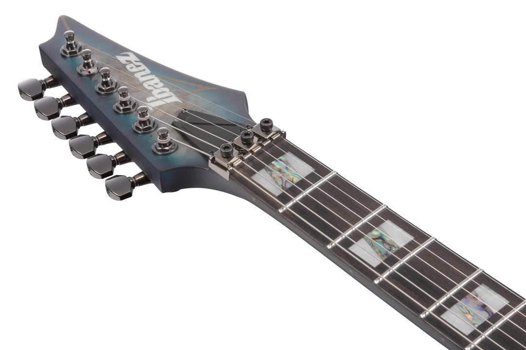 Ibanez RGT1270PBCTF Premium Electric Guitar - Cosmic Blue Starburst Flat 5