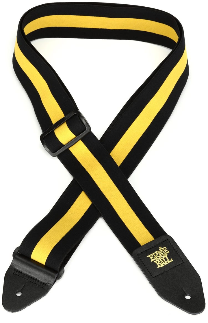 Ernie Ball 5328 Jacquard Guitar Strap - Racer Yellow 2