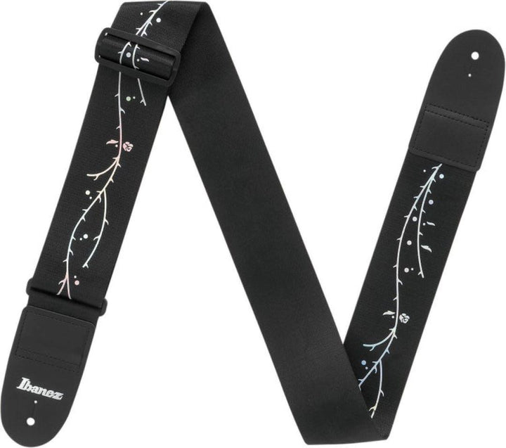 Ibanez GS100TOD Tim Henson Signature Guitar Strap - Black/Silver