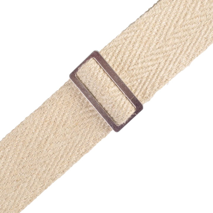 Levys MH8P-NAT 2\" Wide Hemp Guitar Strap - Natural 3