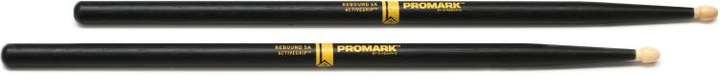 Promark ActiveGrip 5A Rebound Hickory Drumsticks - Wood Tip 4