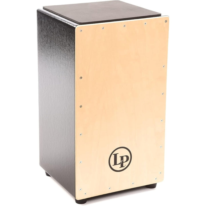 Latin Percussion 'Limited Edition' Black Box Cajon - With Padded Seat