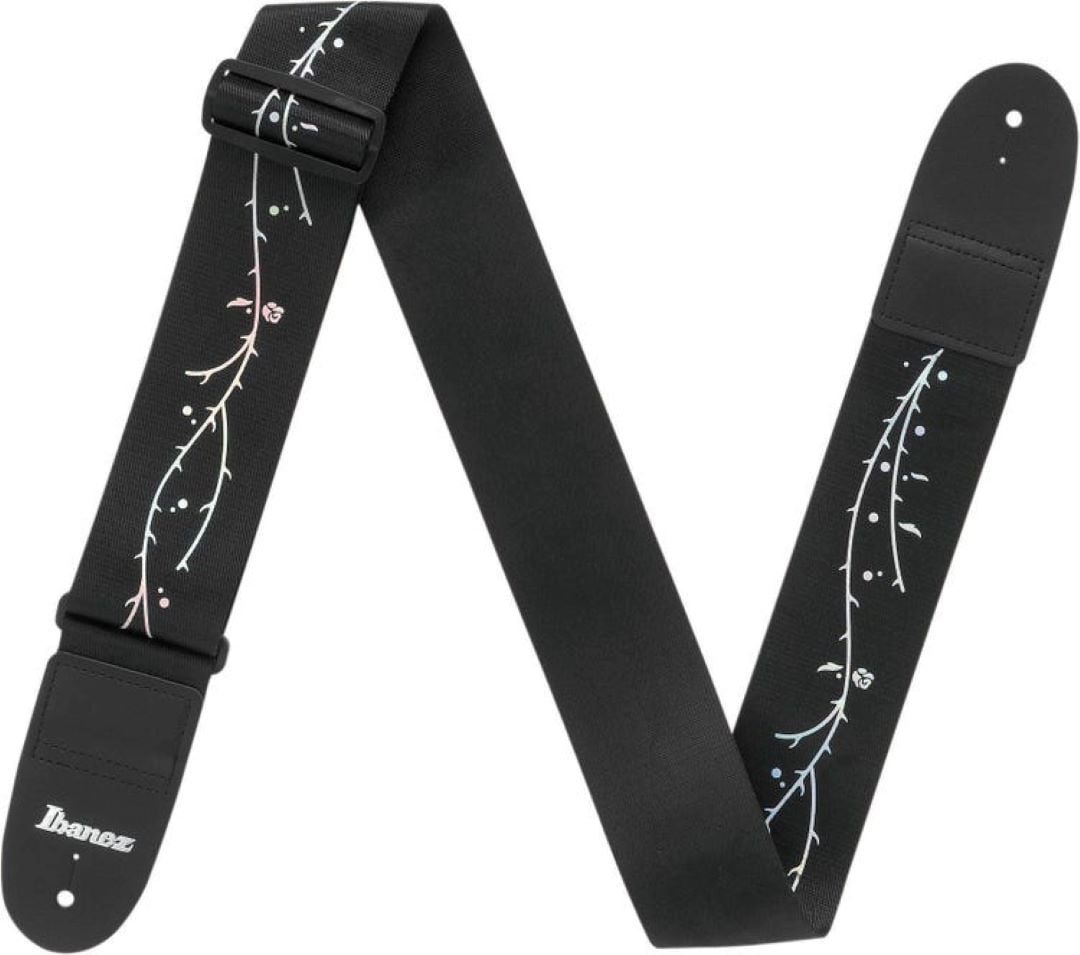 Ibanez GS100TOD Tim Henson Signature Guitar Strap - Black/Silver