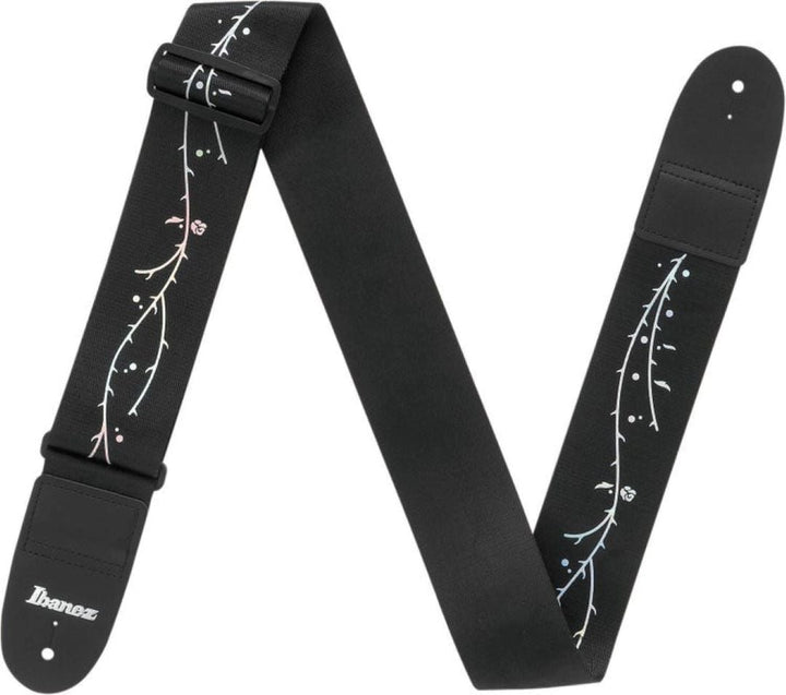 Ibanez GS100TOD Tim Henson Signature Guitar Strap - Black/Silver
