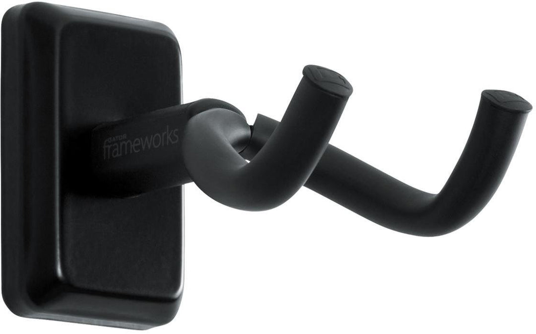 Frameworks GFWGTRHNGRBLK Black Wall Mount Guitar Hanger