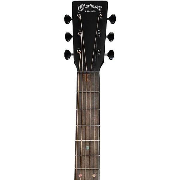 Martin DC-10E Modern Black Acoustic Electric Guitar - Black 4