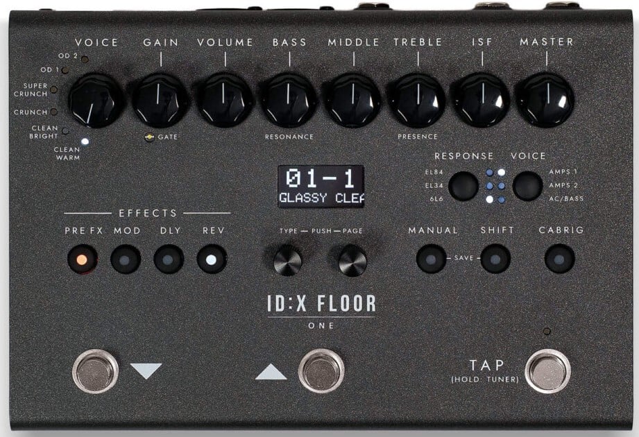 Blackstar ID:X Floor 1 Floorboard Multi-Effects Pedal - Black