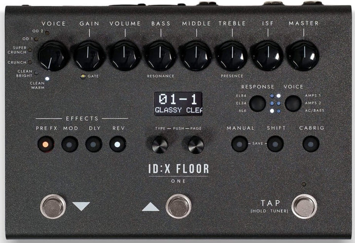 Blackstar ID:X Floor 1 Floorboard Multi-Effects Pedal - Black