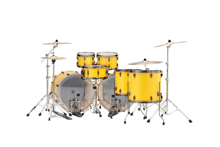 Tama 'Inspired by Lars Ulrich' Imperialstar 7 Piece Drum Kit - Electric Yellow 2