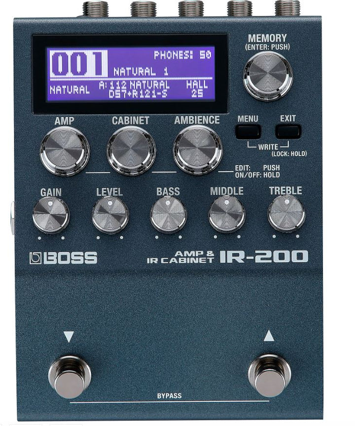 Boss IR-200 Amp and IR Cabinet Pedal