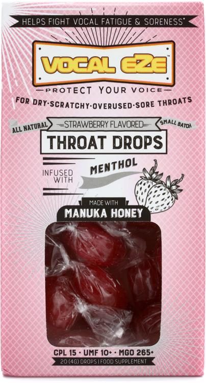 Vocal Eze Strawberry Drops (20 pack)