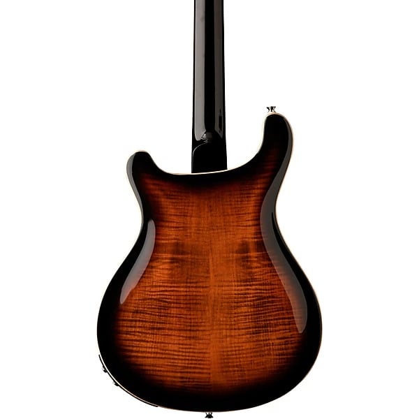 PRS SE Hollowbody II Piezo Electric Guitar - Orange Tiger Smokeburst 6
