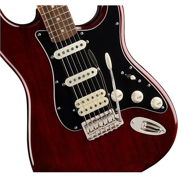 Squier Classic Vibe '70s Stratocaster HSS Electric Guitar (Walnut With Laurel Fretboard) - No Case 2